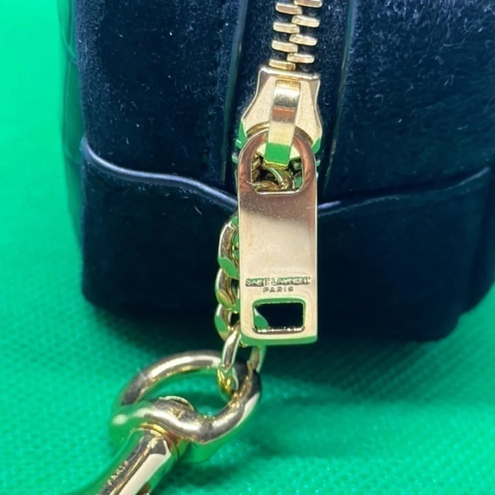 YSL SAINT LAURENT leather Key chain bag‎ 100% Authentic - Picture 7 of 12